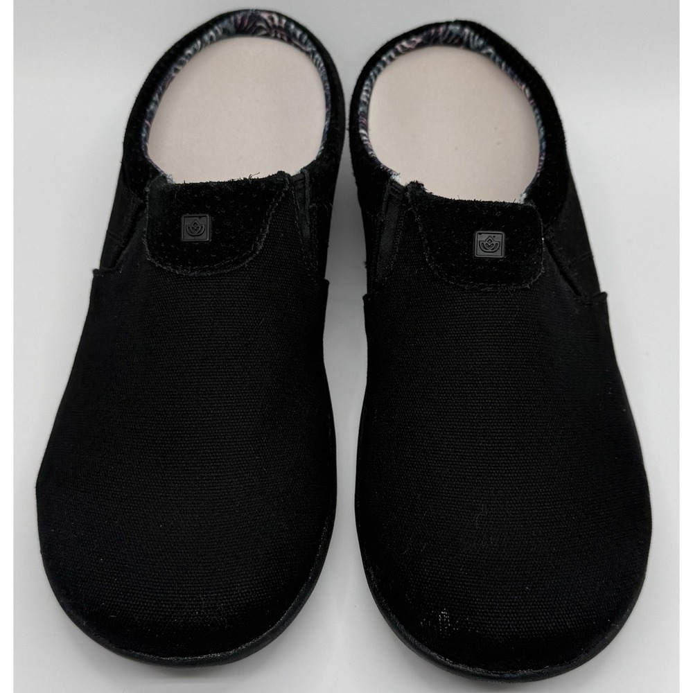 Spenco Siesta Nuevo Perforated Orthotic Slip-On Mule Clog Wmn's Sz 11B Black